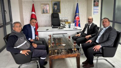 Afyonkarahisar İl Sağlık Müdürü Dr. Hakkı Öztürk Türk-İş İl Başkanı
