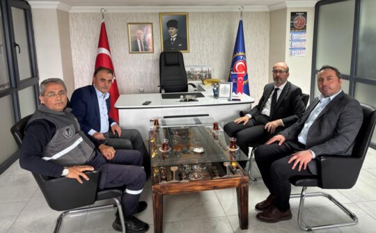 Afyonkarahisar İl Sağlık Müdürü Dr. Hakkı Öztürk Türk-İş İl Başkanı