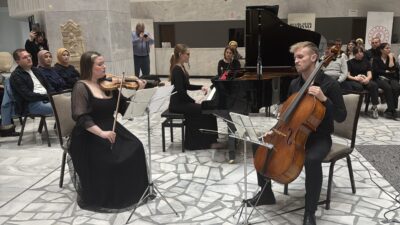 25. Afyonkarahisar Klasik Müzik Festivali'nin beşinci gününde "Ars Essendi Üçlüsü"