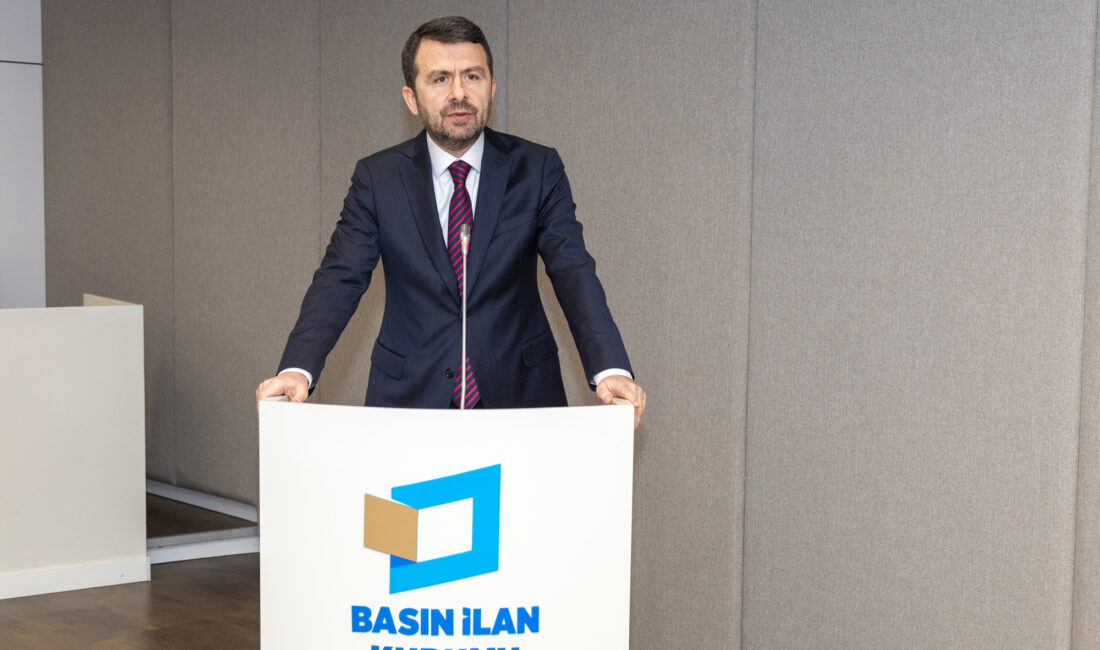 Basın İlan Kurumu 33. Dönem 7. Genel Kurul Toplantısının açılışında