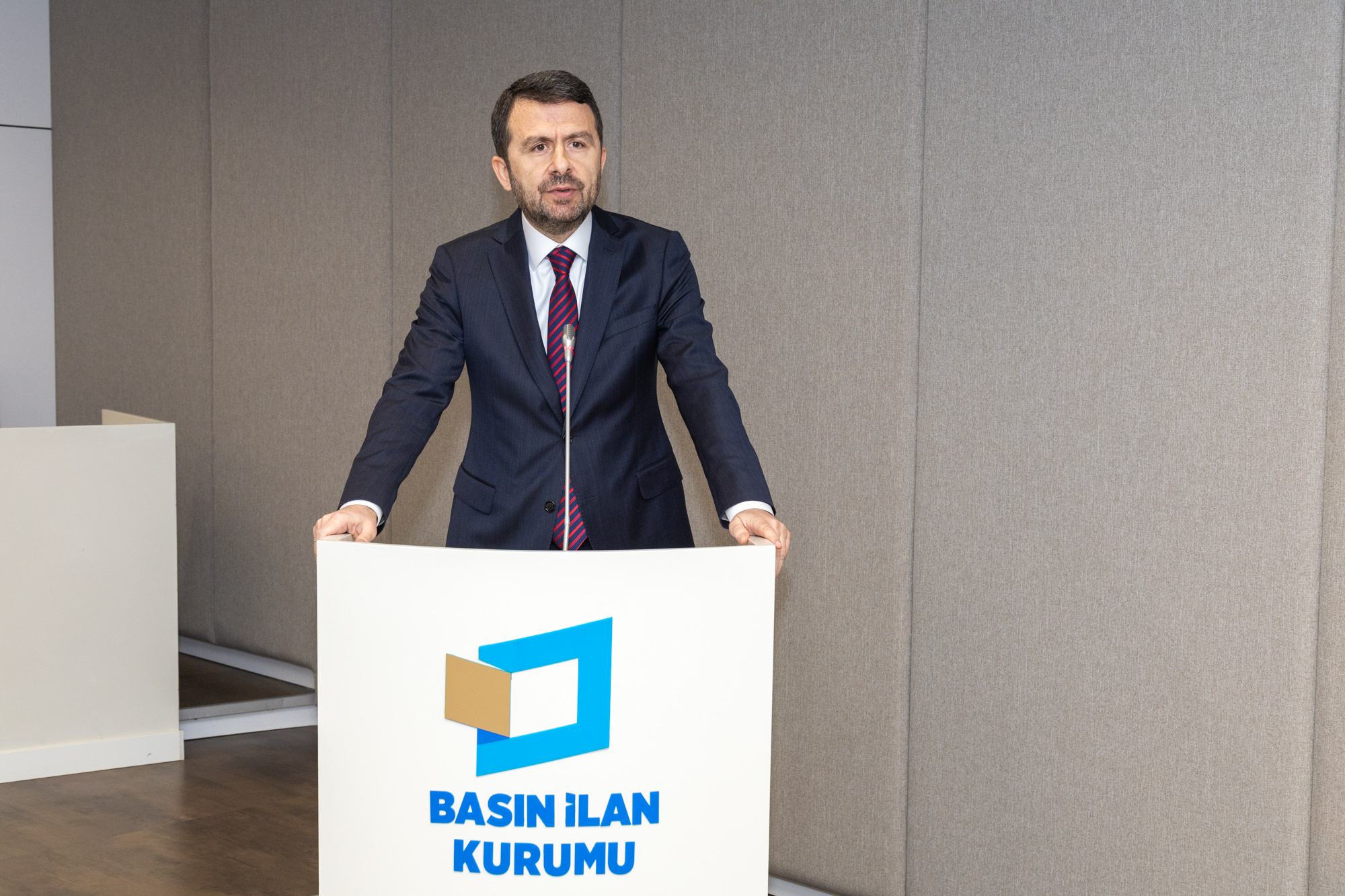 Basın İlan Kurumu 33. Dönem 7. Genel Kurul Toplantısının açılışında