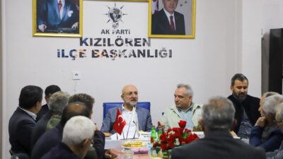 AK Parti Afyonkarahisar İl Başkanı Av. Turgay Şahin, ilçe danışma