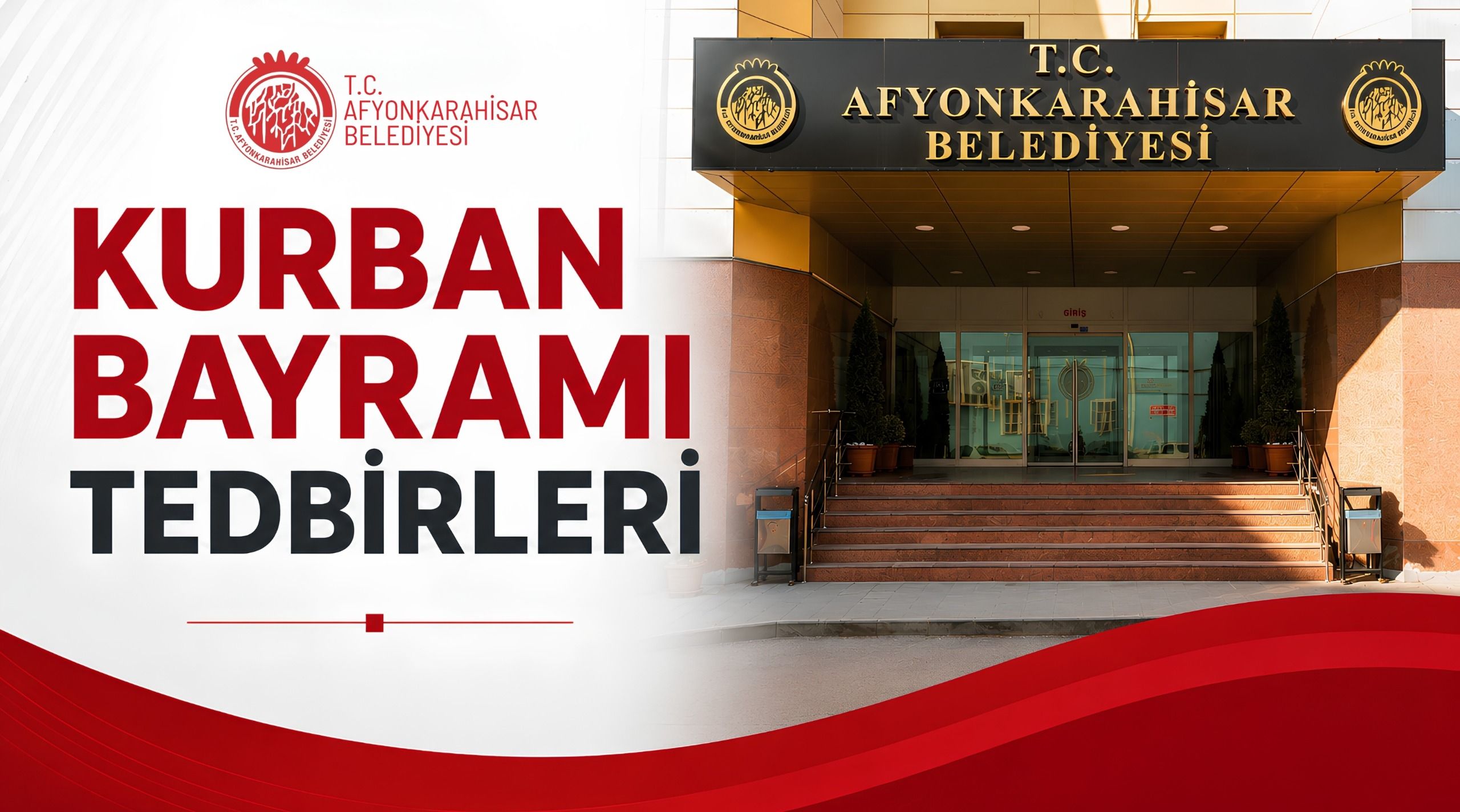 Kurban Bayramı nedeni ile bayram öncesi ve bayram süresince Afyonkarahisar