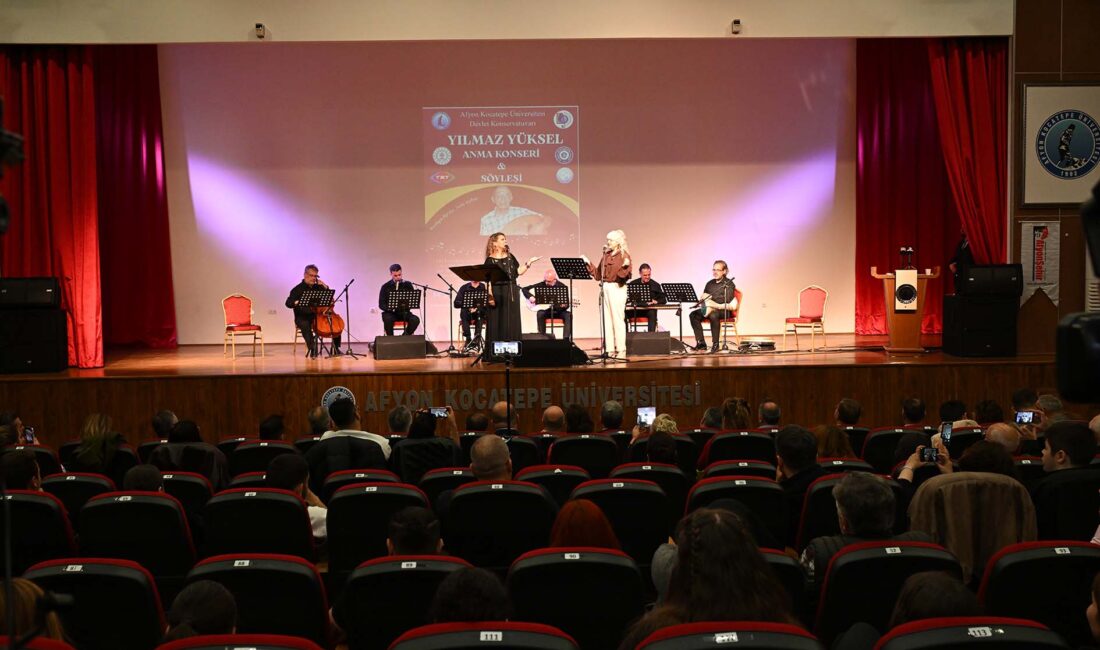 Afyon Kocatepe Üniversitesi (AKÜ) Devlet Konservatuvarı tarafından Türk müziğinin önemli