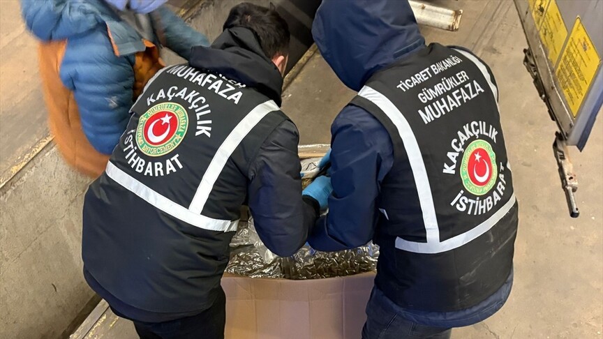 Ticaret Bakanlığı Gümrükler Muhafaza Müdürlüğü ekipleri, son bir haftada Gürbulak,