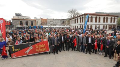 CHP İl Başkanı Hasan Karadeniz öncülüğünde Cumhuriyet Halk Partisi (CHP)
