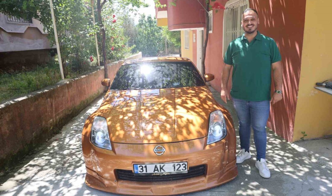 Hatay’da 3 buçuk milyon TL’ye satın aldığı lüks aracıyla drift