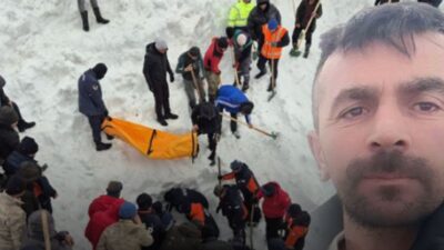 Artvin’in Ardanuç ilçesinde 31 Aralık 2025 günü meydana gelen çığ
