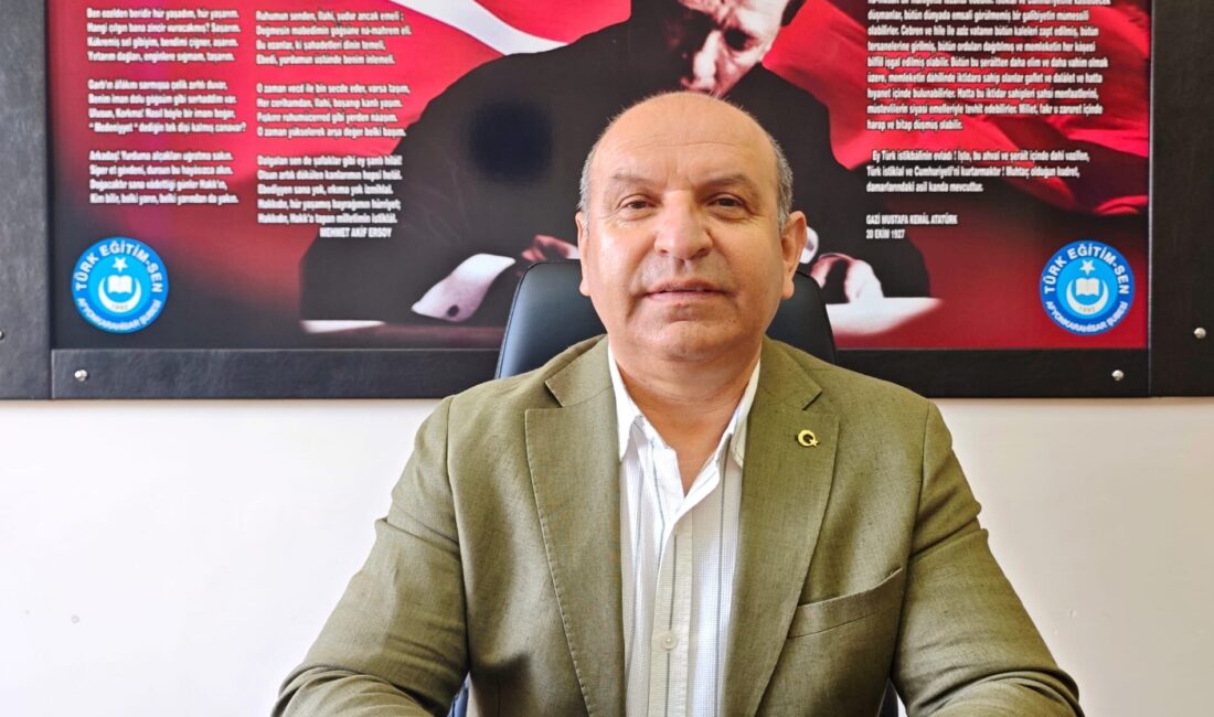 Türk Eğitim Sen Afyonkarahisar Şube Başkanı Muhtar Demirci: Türk Eğitim