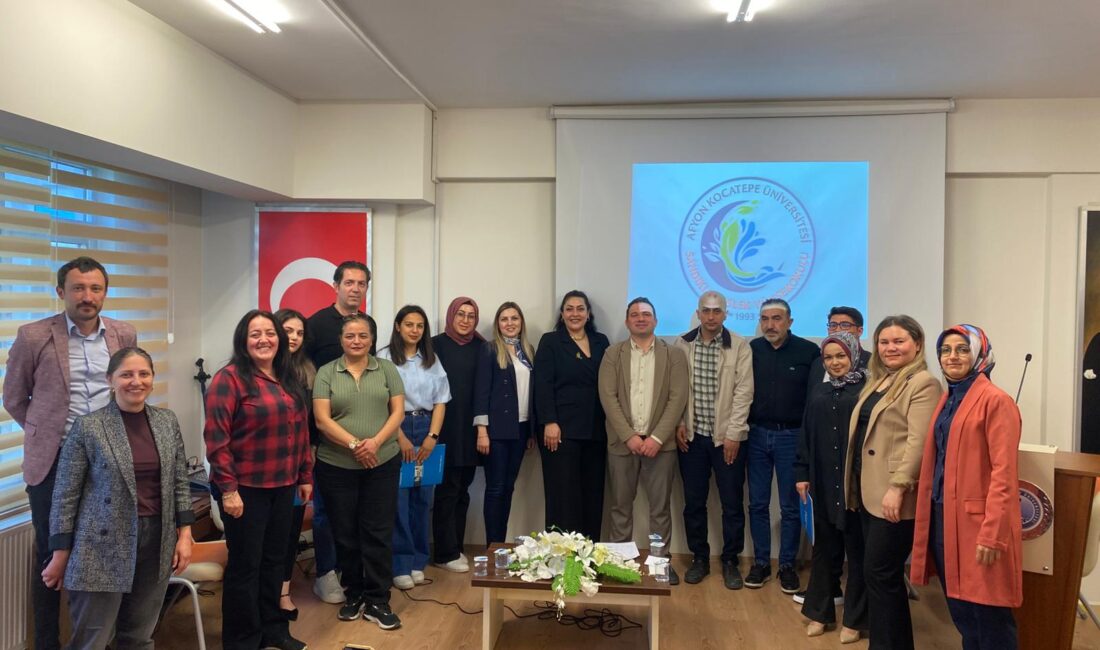 Afyon Kocatepe Üniversitesi (AKÜ) Sandıklı Meslek Yüksekokulu (MYO) tarafından “Dünden