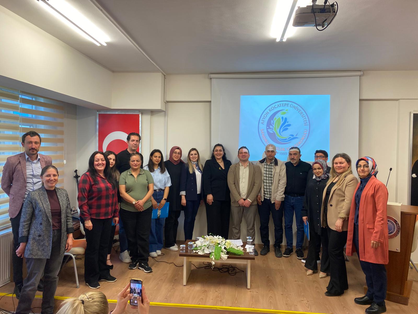 Afyon Kocatepe Üniversitesi (AKÜ) Sandıklı Meslek Yüksekokulu (MYO) tarafından “Dünden