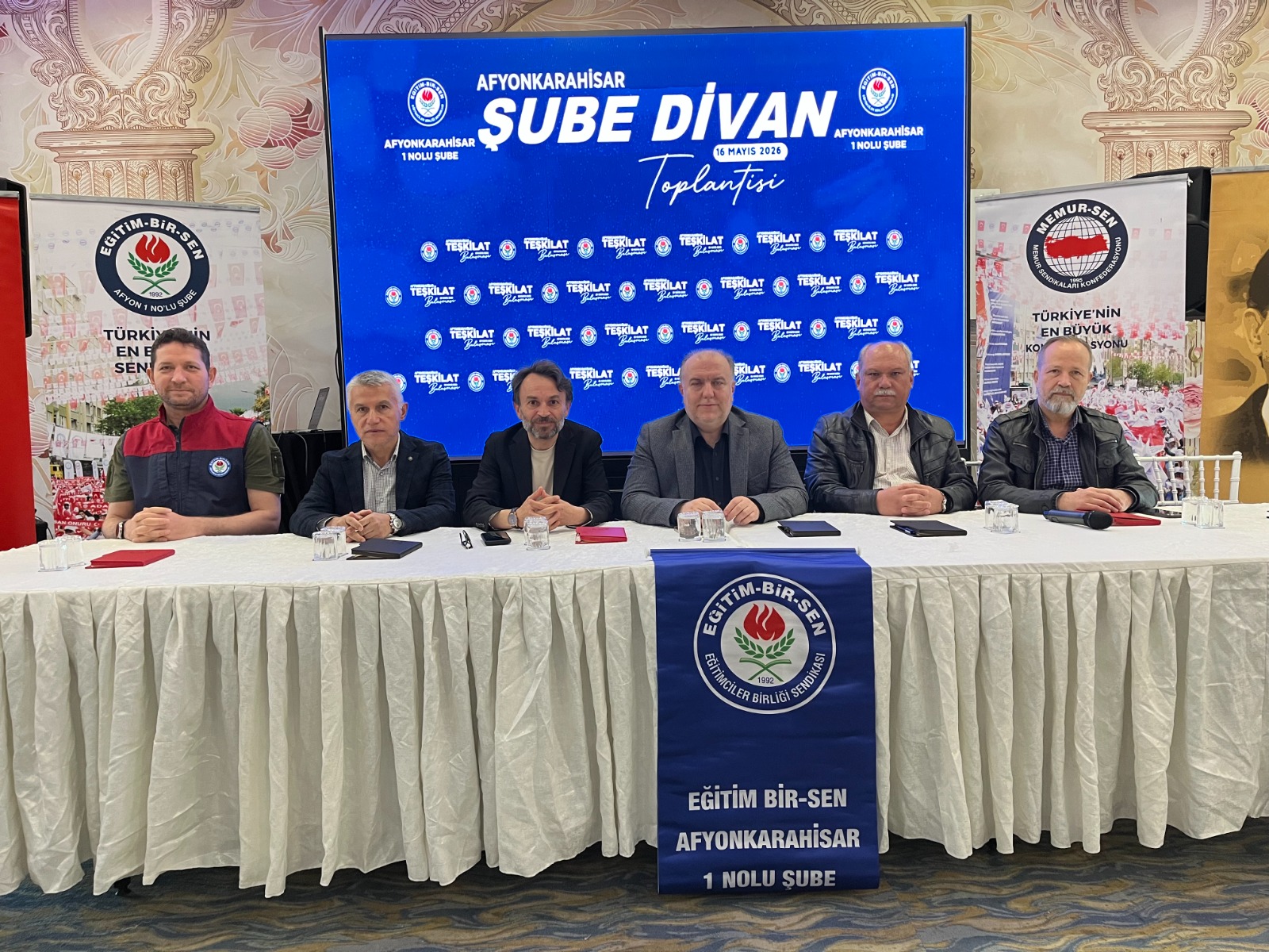 Eğitim Bir-Sen Afyonkarahisar 1 No’lu Şube Divan Kurulu toplantısını dün