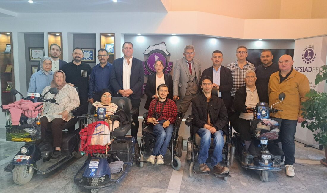 Afyonkarahisar Sanayicileri ve İş İnsanları Derneği, Engelliler Haftası kapsamında Türkiye