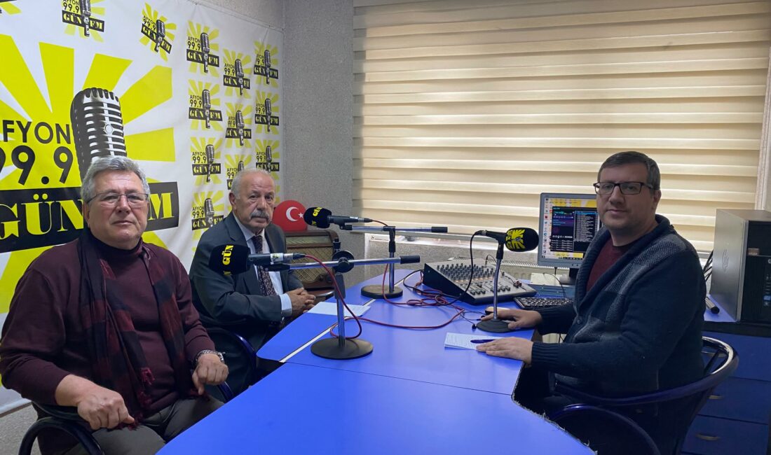 Gün FM’de yayınlanan Basın Odası programında Afyonkarahisar Esnaf ve Sanatkarlar