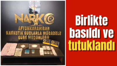 Afyonkarahisar’da narkotik polisinin uyuşturucu satıcılarına yönelik düzenlediği başarılı operasyonda bir