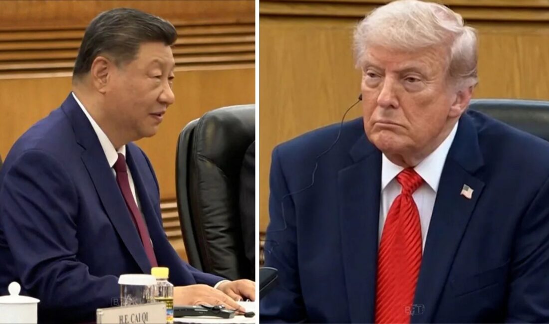 ABD Başkanı Donald Trump ile Çin Devlet Başkanı Şi Jinping,