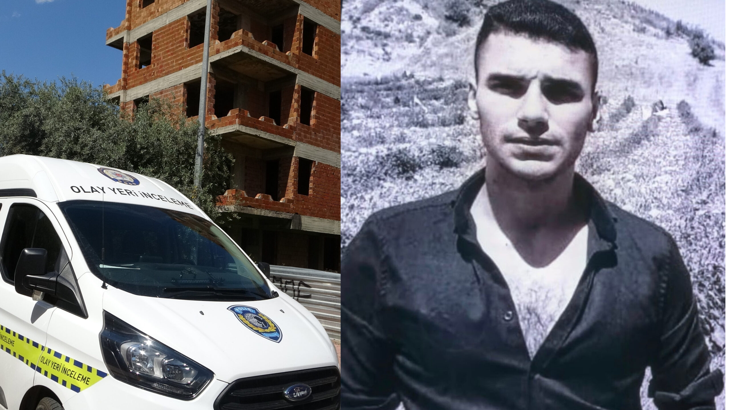 Antalya'nın Muratpaşa ilçesinde iki gün önce metruk bir inşaatta bulunan