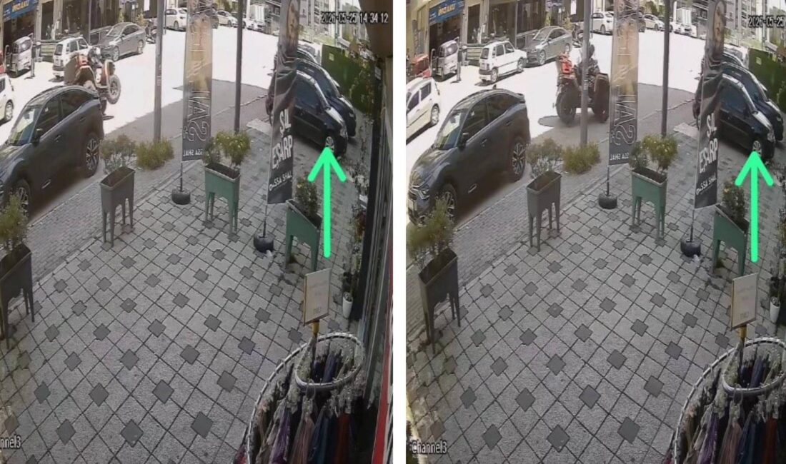 Bursa’nın Mudanya ilçesinde, çocukların kullandığı ATV’nin geri manevra yaparken kontrolden