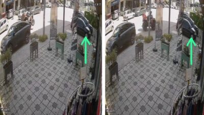 Bursa’nın Mudanya ilçesinde, çocukların kullandığı ATV’nin geri manevra yaparken kontrolden