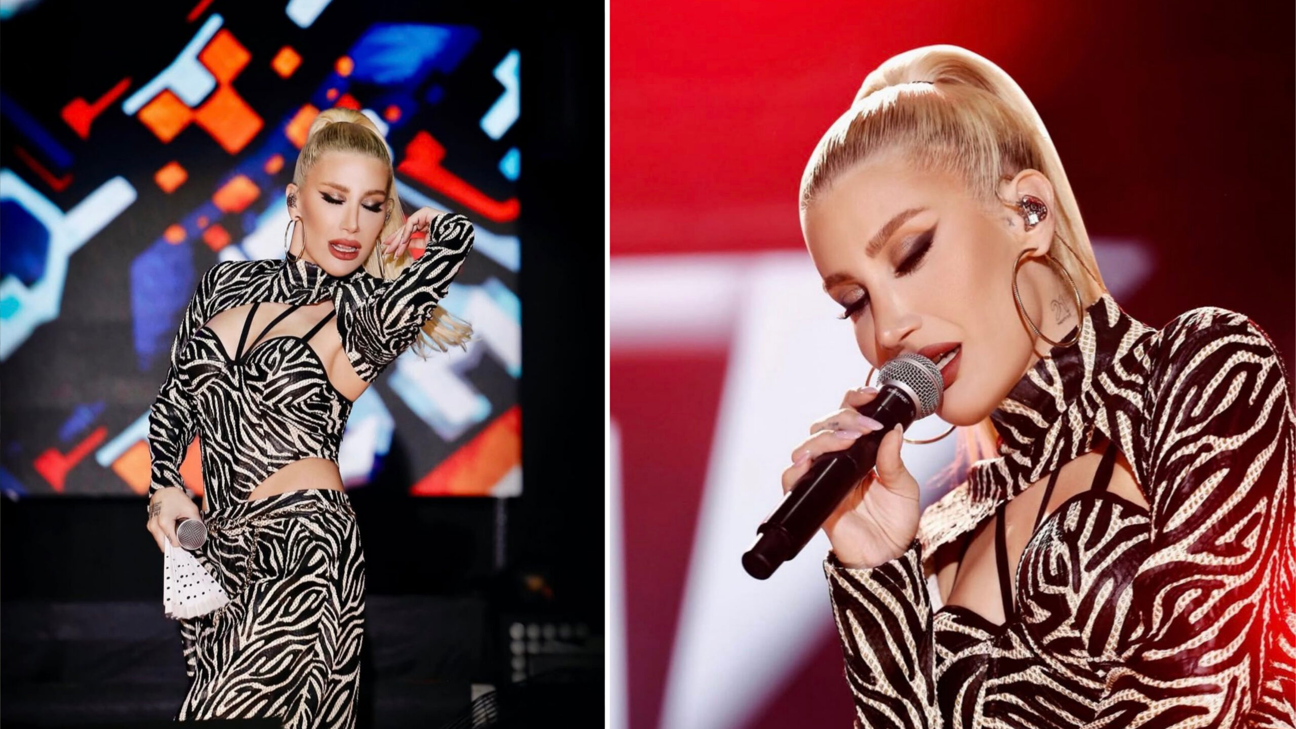 Ünlü şarkıcı İrem Derici, son konserinin ardından sosyal medya hesabından