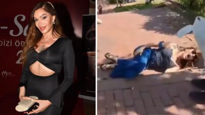 Eski manken, oyuncu ve şarkıcı Sevda Demirel, İstanbul Şişli'de bulunan