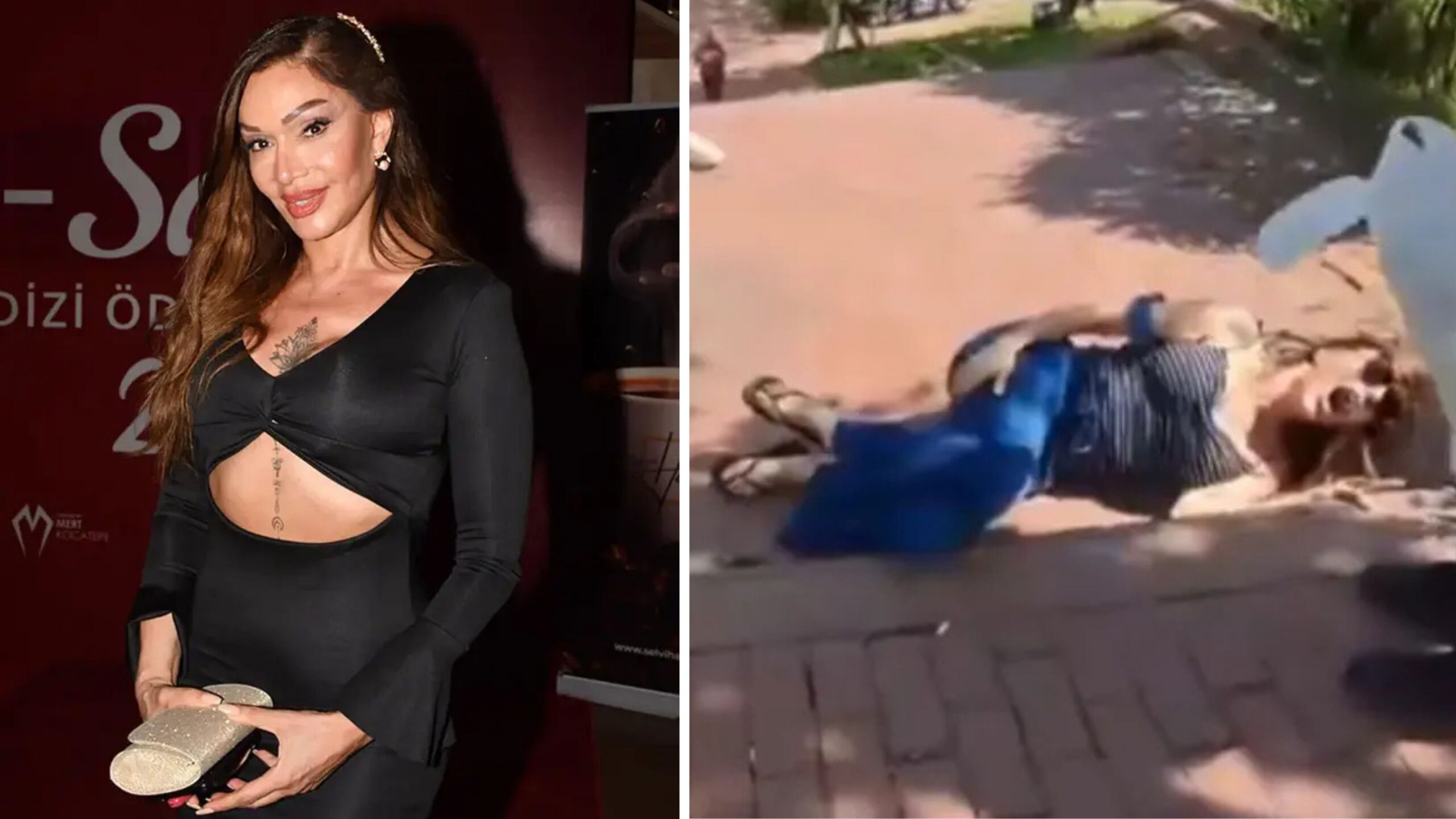 Eski manken, oyuncu ve şarkıcı Sevda Demirel, İstanbul Şişli'de bulunan