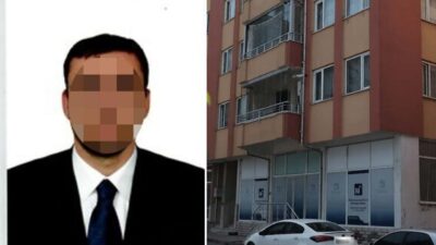 Kastamonu’da bir erkek üniversite öğrencisinin yarı çıplak halde binanın ikinci