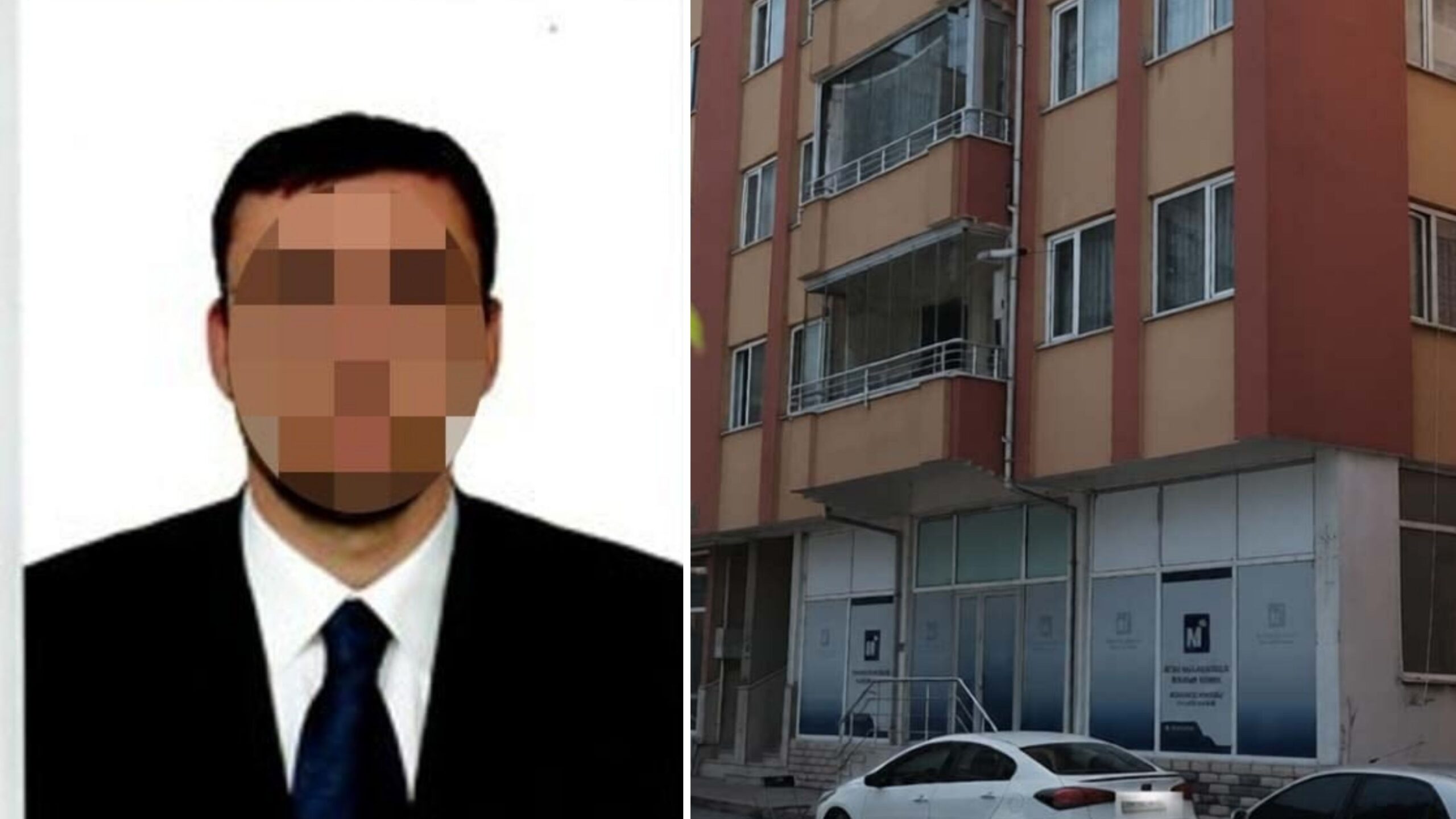 Kastamonu’da bir erkek üniversite öğrencisinin yarı çıplak halde binanın ikinci