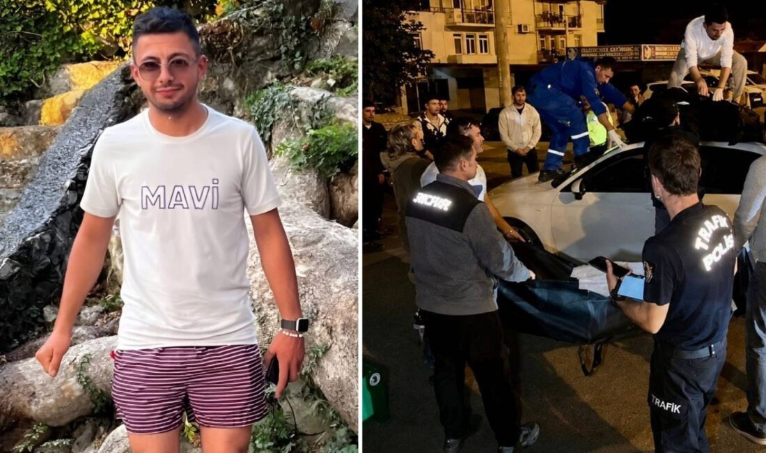 Muğla'nın Fethiye ilçesinde, gece saatlerinde motosiklet ve otomobilin çarpışması sonucu