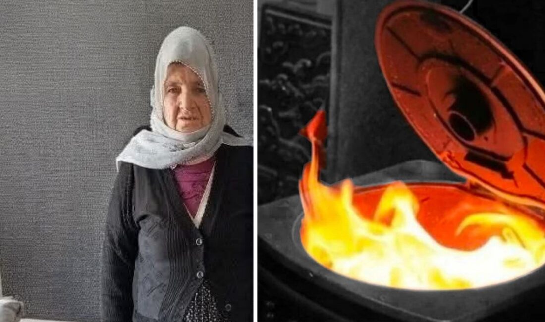 Kayseri’nin Yahyalı ilçesinde sobadan sızan karbonmonoksit gazından zehirlenen bir kadın,