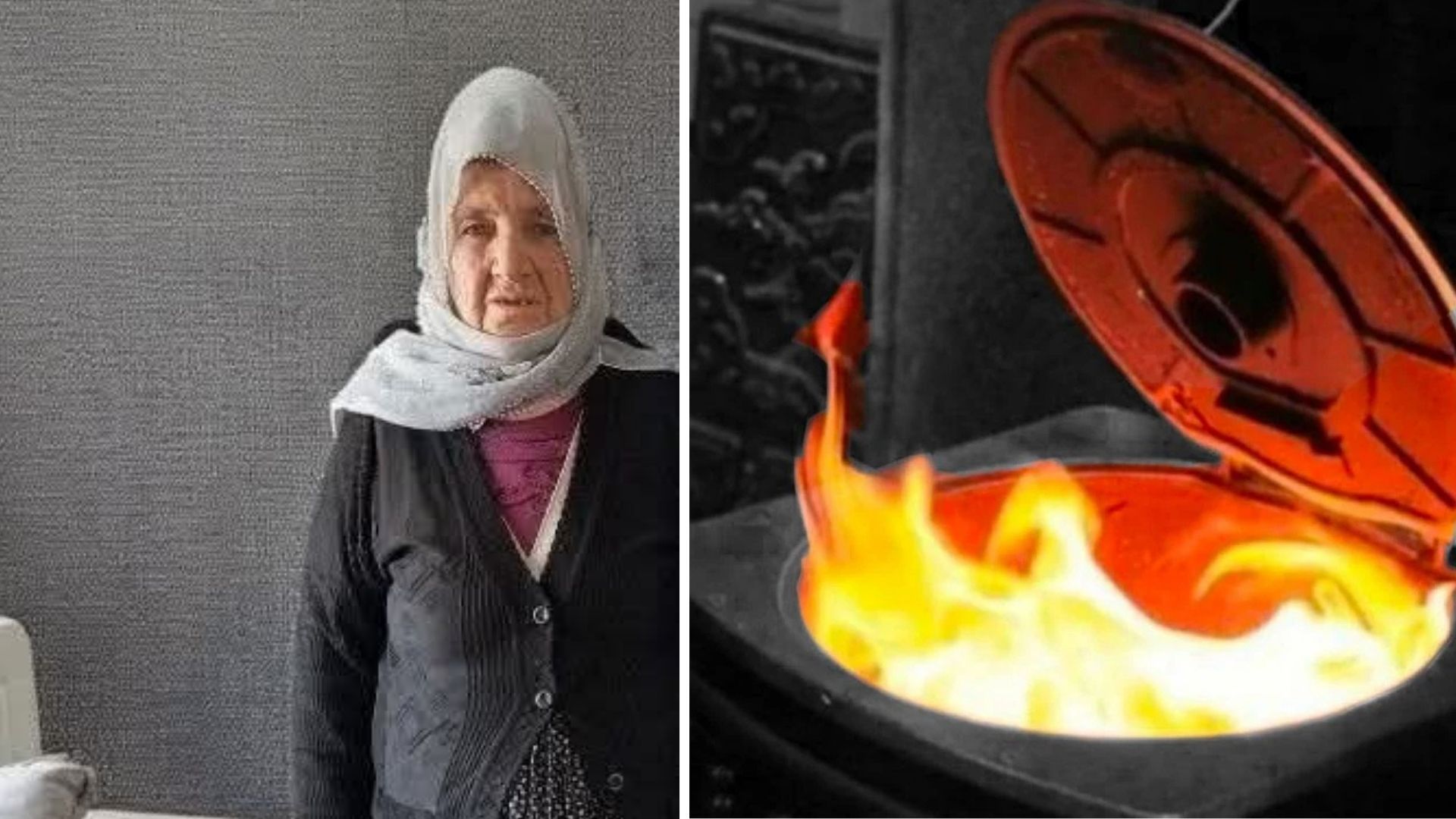 Kayseri’nin Yahyalı ilçesinde sobadan sızan karbonmonoksit gazından zehirlenen bir kadın,