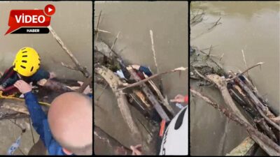 Düzce’nin Cumayeri ilçesinde hafta sonu düzenlenen rafting etkinliği sırasında meydana
