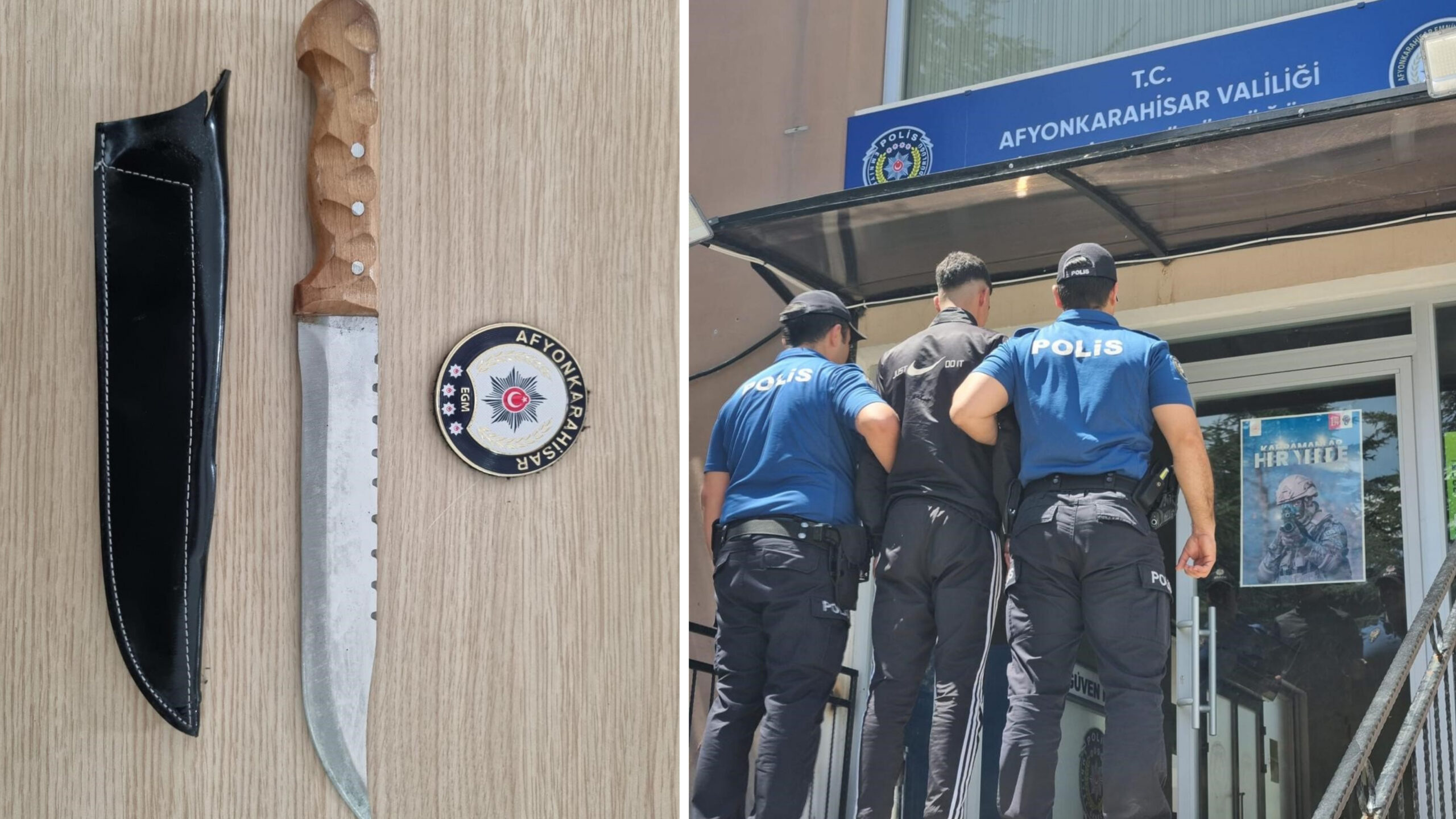 Afyonkarahisar kent merkezinin en işlek noktalarından Yeşilyol Caddesi’nde dün gün