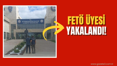 Afyonkarahisar’da Fetullahçı Terör Örgütü'ne (FETÖ) üye olma suçundan hakkında kesinleşmiş