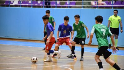 Okul Sporları faaliyetleri kapsamında düzenlenen Futsal Yıldızlar Yarı Final Müsabakaları,