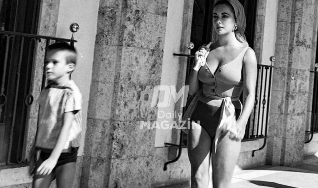 Hollywood’un efsanevi ismi Elizabeth Taylor, Suddenly, Last Summer filminin çekimleri
