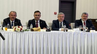 AK Parti Afyonkarahisar milletvekilleri Ali Özkaya, İbrahim Yurdunuseven ve Hasan