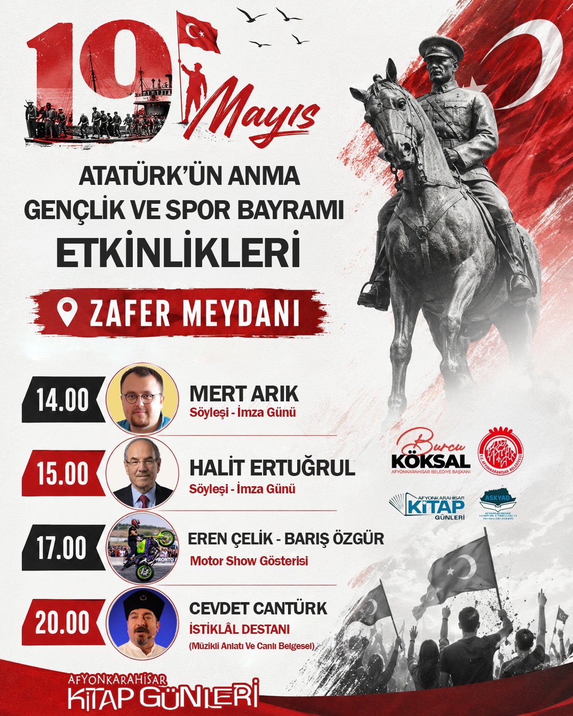 Afyonkarahisar Belediyesi, 19 Mayıs Atatürk’ü Anma, Gençlik ve Spor Bayramı