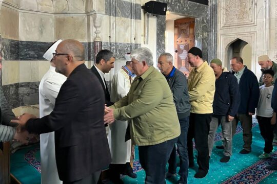 Afyonkarahisar Valisi Dr. Naci Aktaş, Kurban Bayramı namazını kentin tarihi