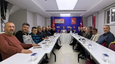 Haftalık İl Yönetim Kurulu Toplantısı’nda teşkilat çalışmalarını değerlendiren Saadet Partisi