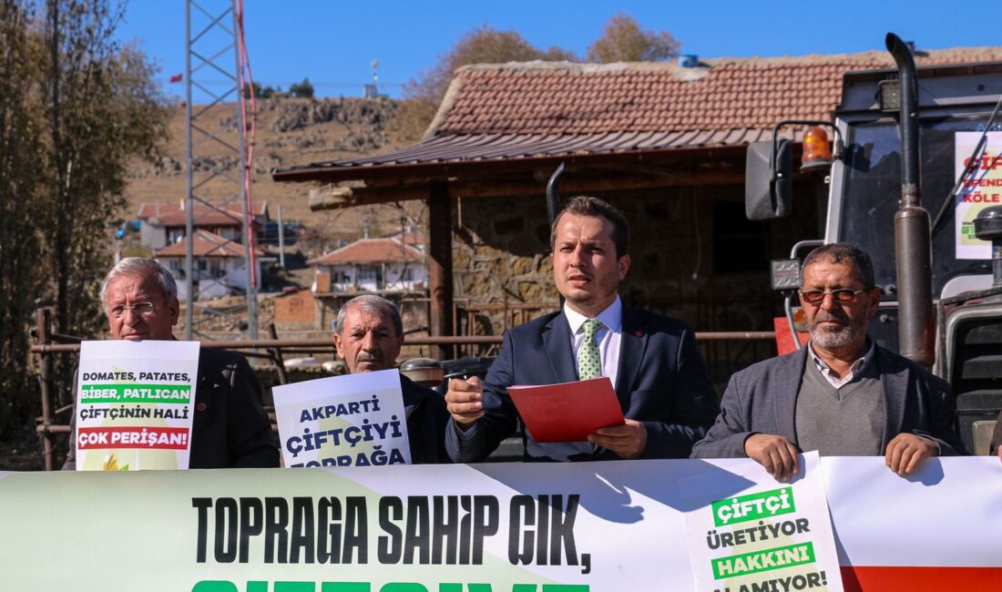 Saadet Partisi Afyonkarahisar İl Başkanı Beytullah Karataş, Çiftçiler Günü münasebetiyle