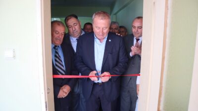 İYİ Parti Afyonkarahisar teşkilatı, Kurban Bayramı'nın üçüncü gününde Dinar ilçesine
