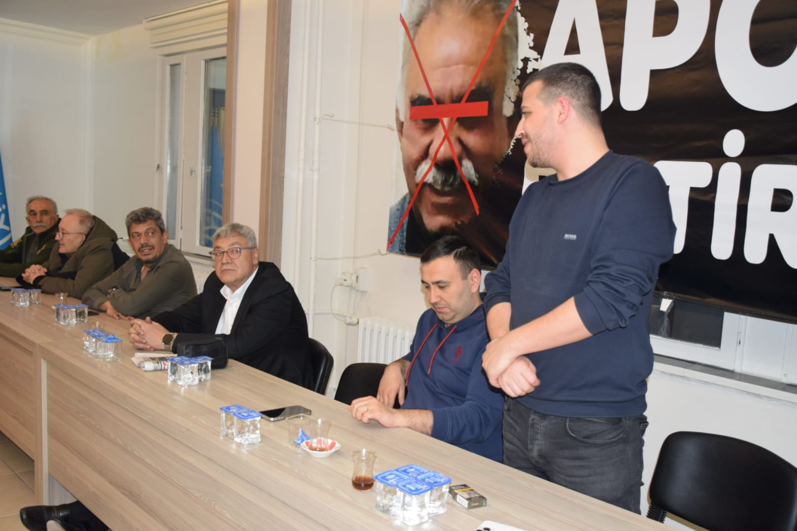 İYİ Parti Afyonkarahisar İl Başkanlığı’nda, İl Başkanı Muhammet Mısırlıoğlu başkanlığında