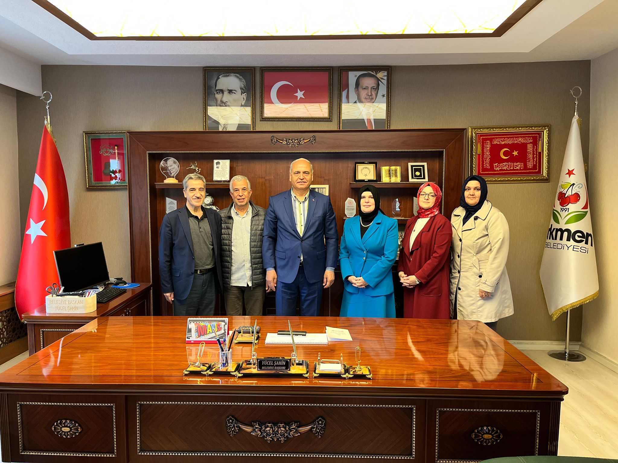 Afyonkarahisar’ın doğası ve modern yaşam alanlarıyla öne çıkan beldesi Erkmen’de,