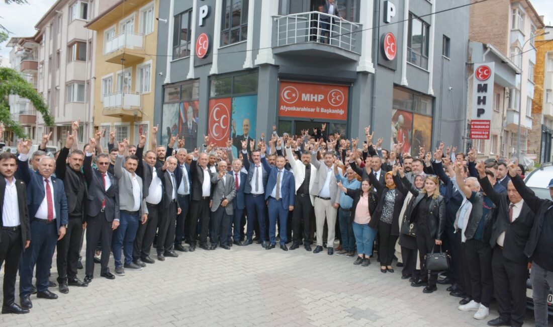 Milliyetçi Hareket Partisi (MHP) Afyonkarahisar İl Başkanlığı tarafından düzenlenen Kurban