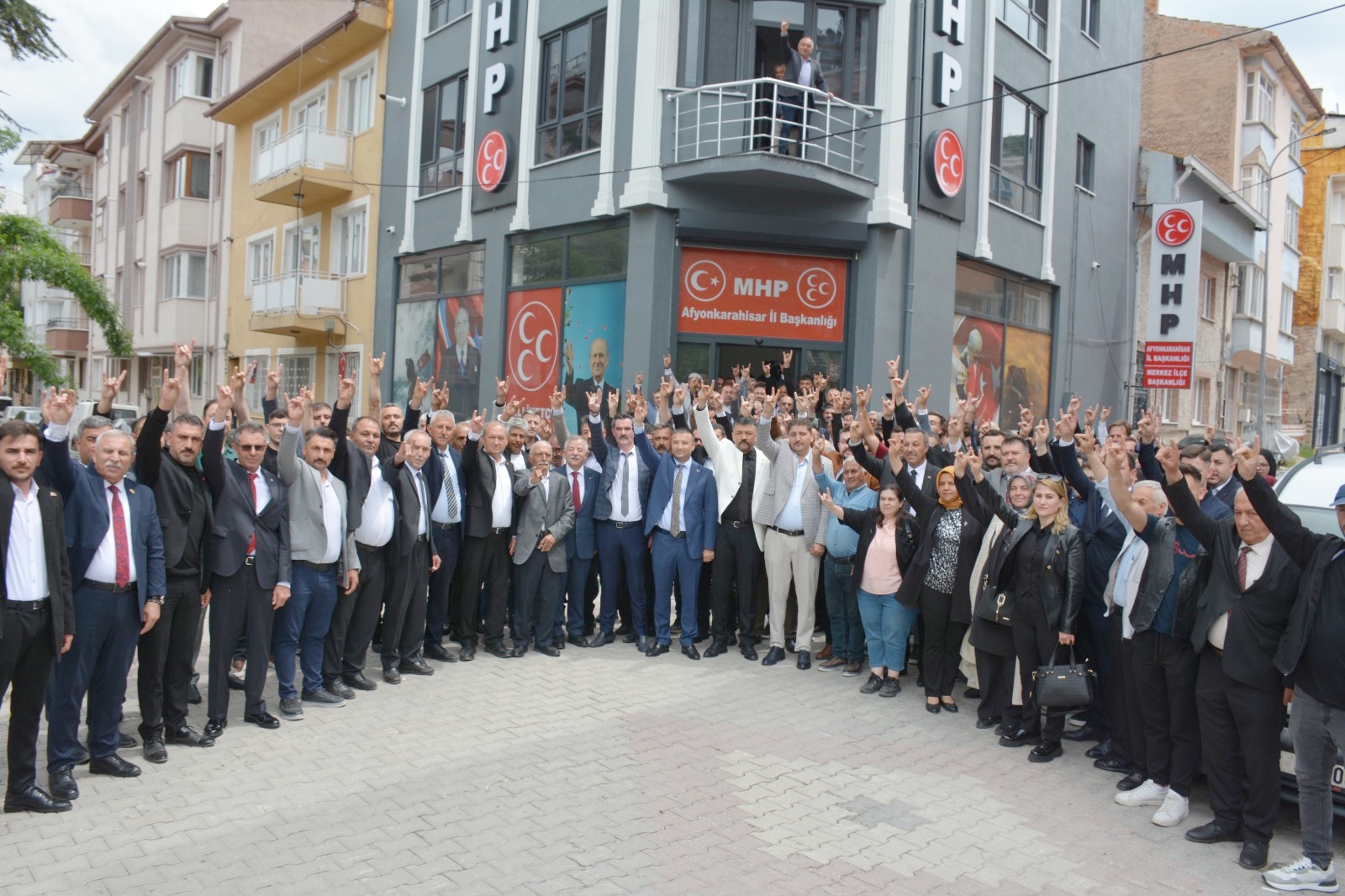 Milliyetçi Hareket Partisi (MHP) Afyonkarahisar İl Başkanlığı tarafından düzenlenen Kurban