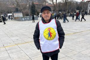 Büro Emekçileri Sendikası (BES) Afyonkarahisar İl Temsilcisi Ali İhsan Orhan,