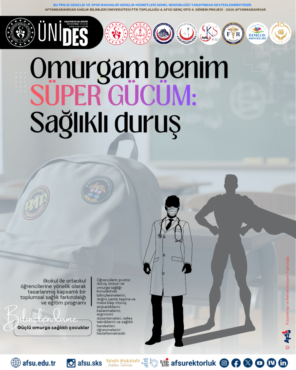 Afyonkarahisar Sağlık Bilimleri Üniversitesi (AFSÜ) Fizyoterapi ve Rehabilitasyon Topluluğu, çocukların