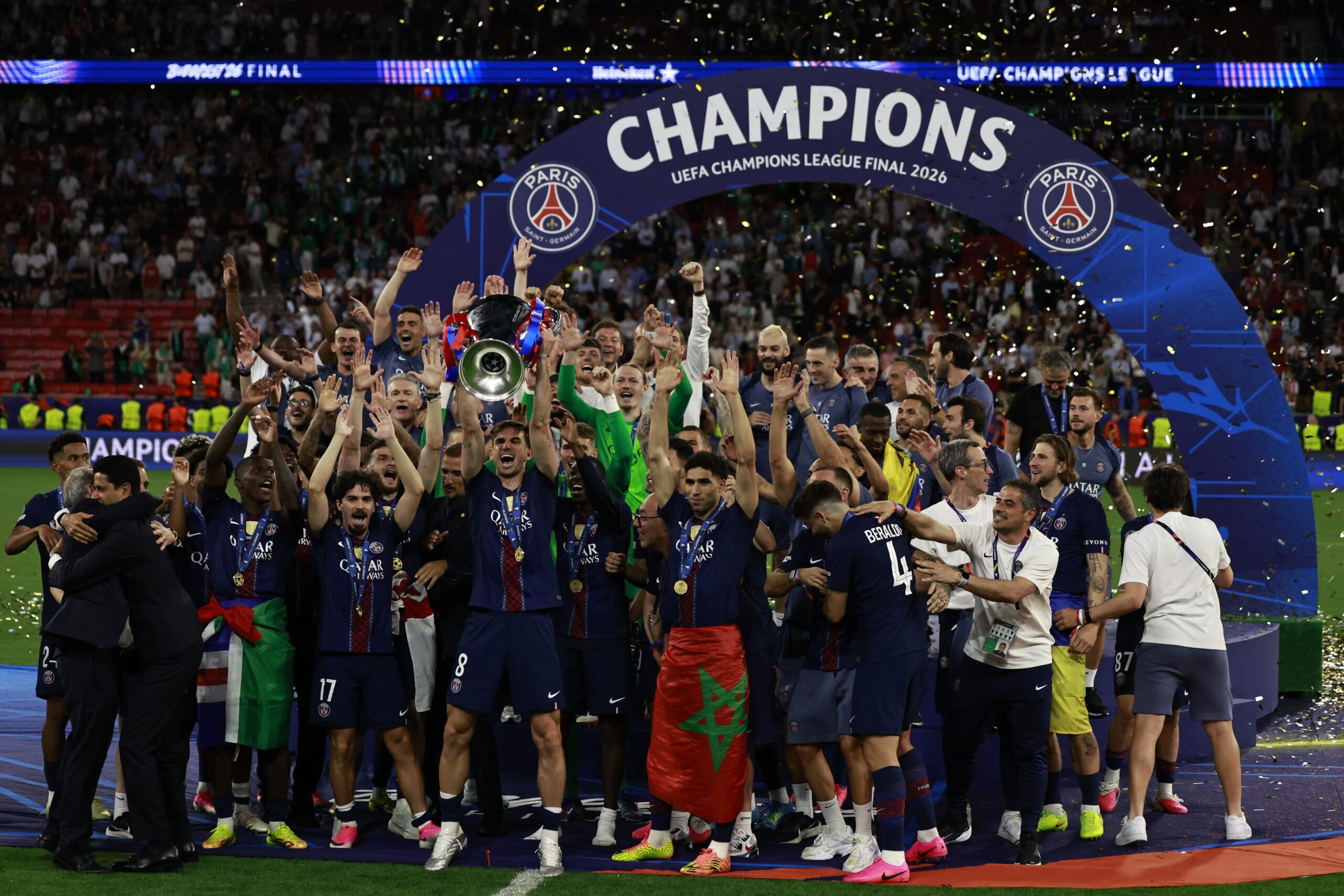 UEFA Şampiyonlar Ligi finalinde Paris Saint-Germain, normal süresi ve uzatma