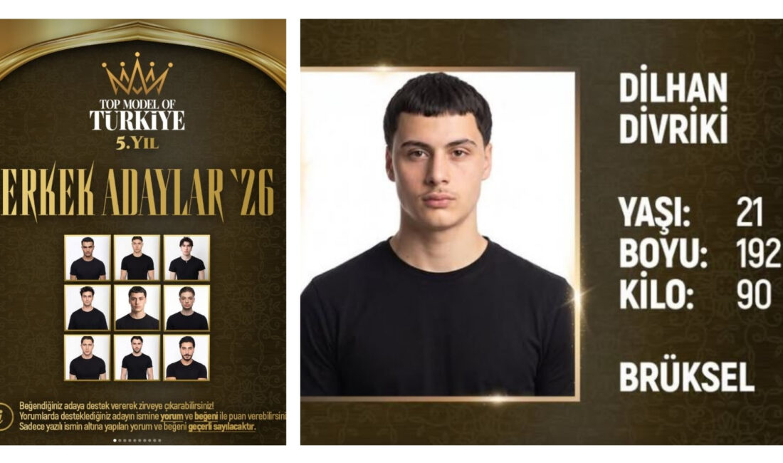 Top Model of Türkiye yarışmasının 5. yılında erkek adaylar arasında